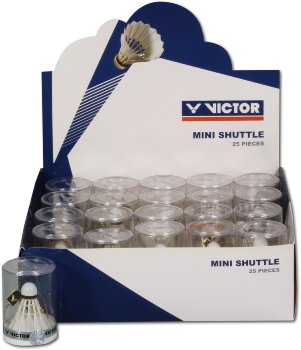 VICTOR Miniaturfederball (25 Stk)